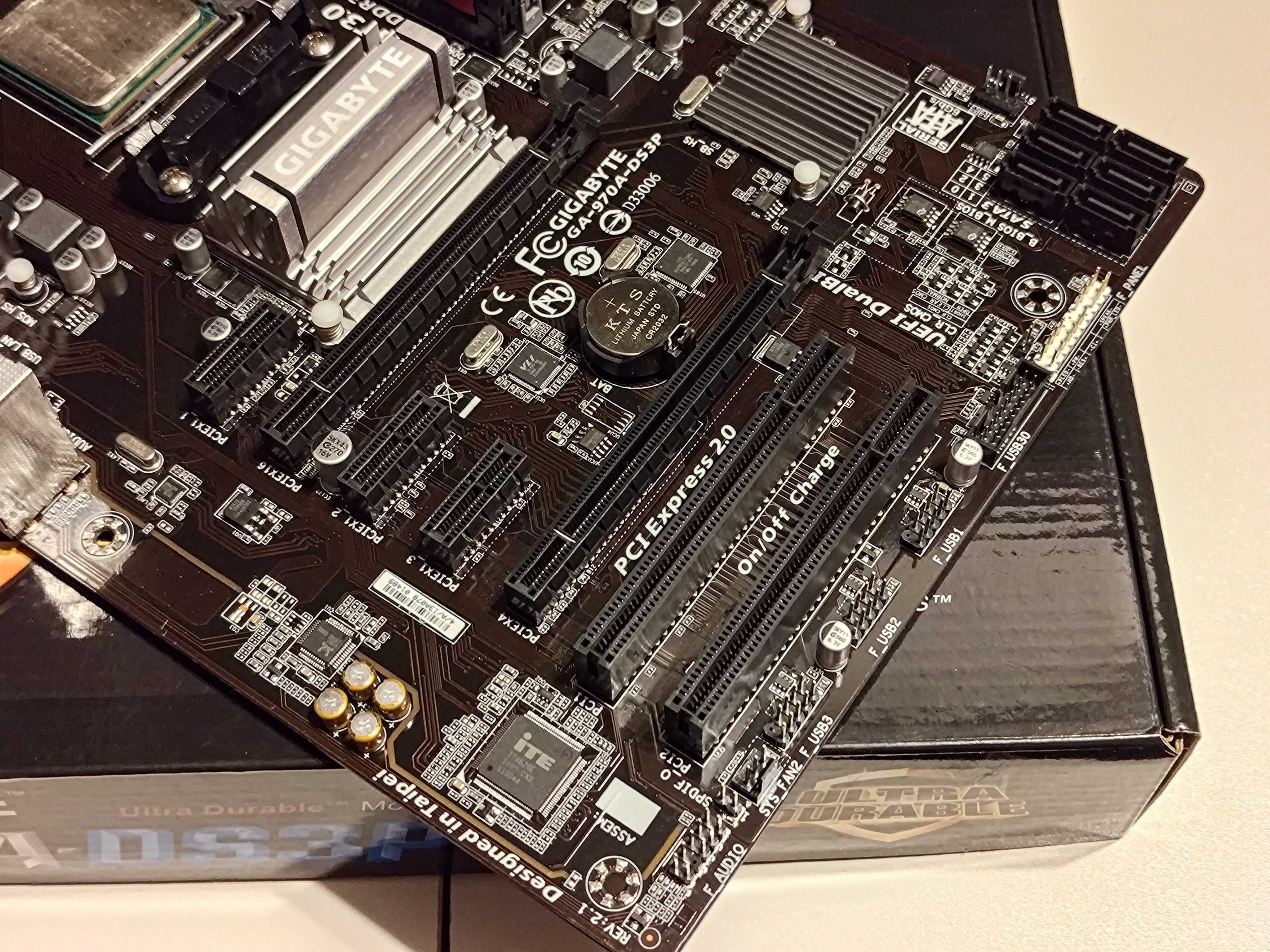 Комплект Gigabyte 970A-DS3P + AMD FX 8300 + 32Gb Kingston HyperX 1866