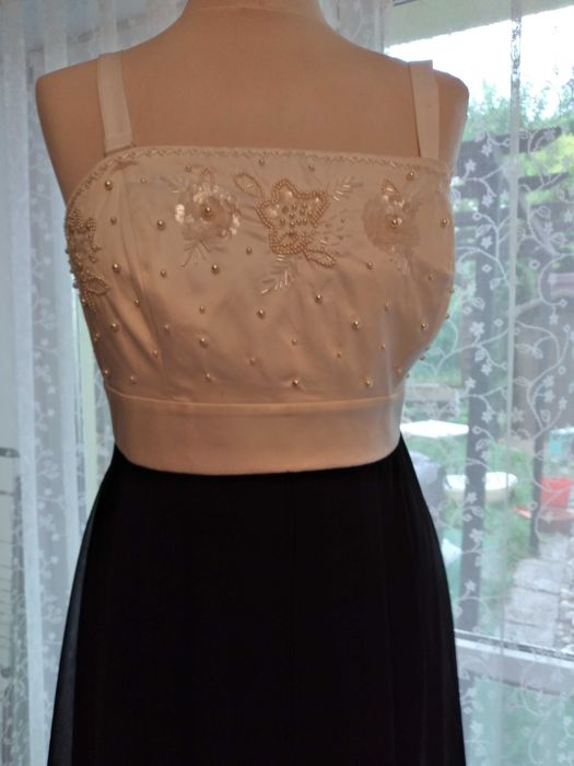 Markowa piękna sukienka balowa "Changes By Together" Roz M/L