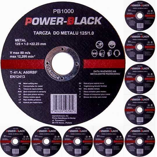 25 sztuk Tarcza do cięcia metalu 125mm 1mm tarcza do metalu 125mm