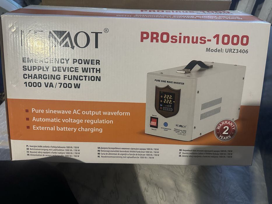 Бесперебойник KEMOT PROsinus 1000