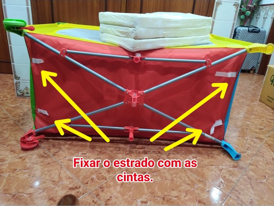 Cama berço de viagem parque para bebé criança casa quarto apartamento