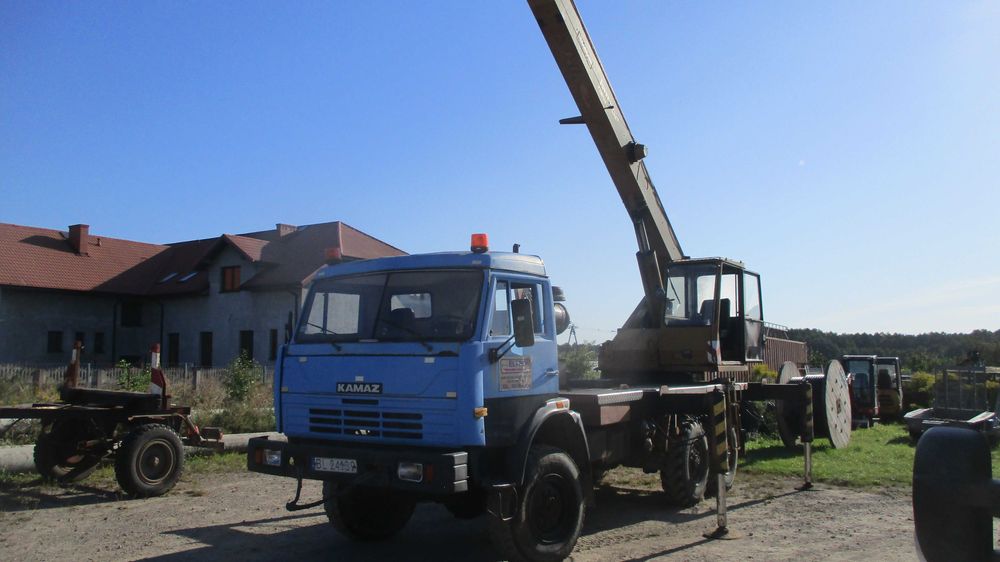 Kamaz 5320 6x6 dźwig 10 ton