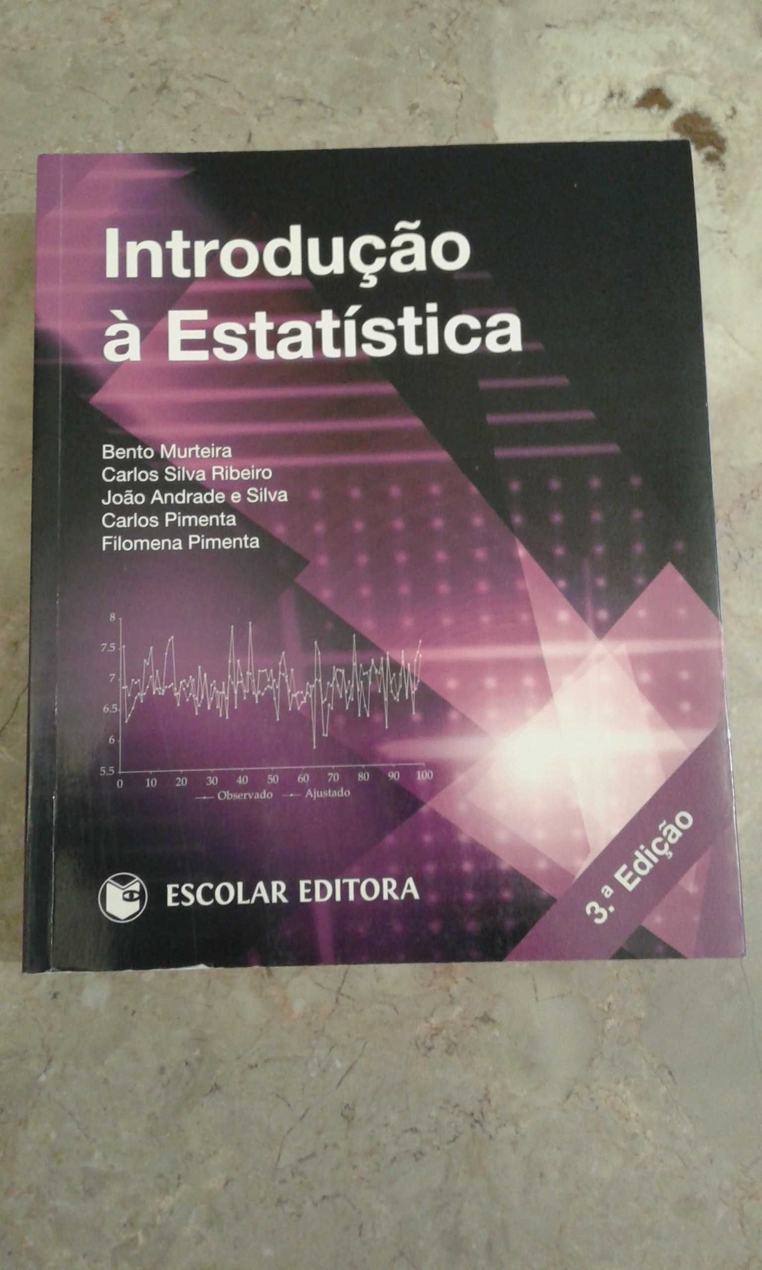 Livro Introdução á Estatística. Como Novo.