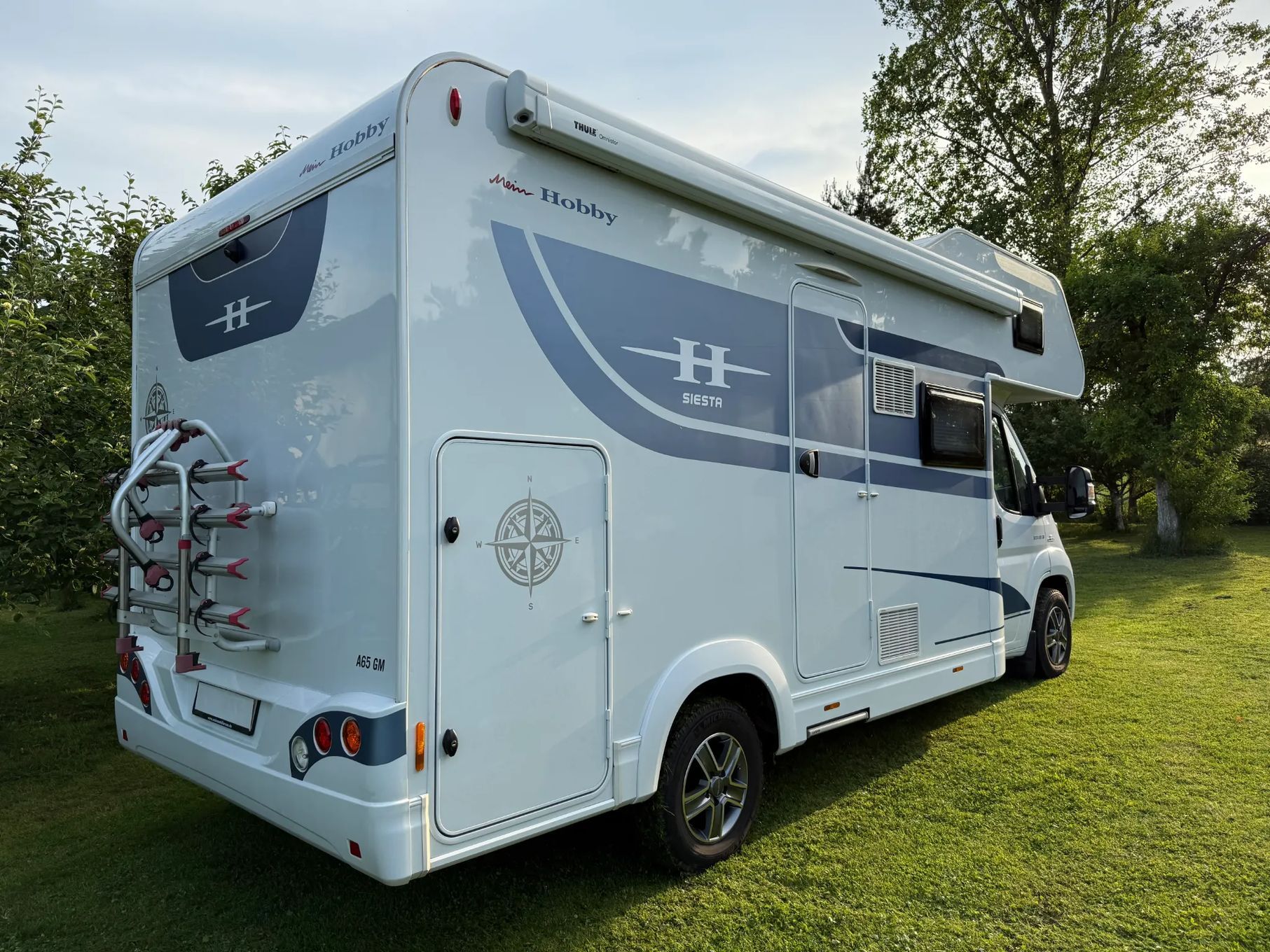 Hobby Kamper,camper I właściciel garażowany 6-osób  I właściciel,salon Polska serwis,rtv ,2x klima ,kamera,bezwypadkowy
