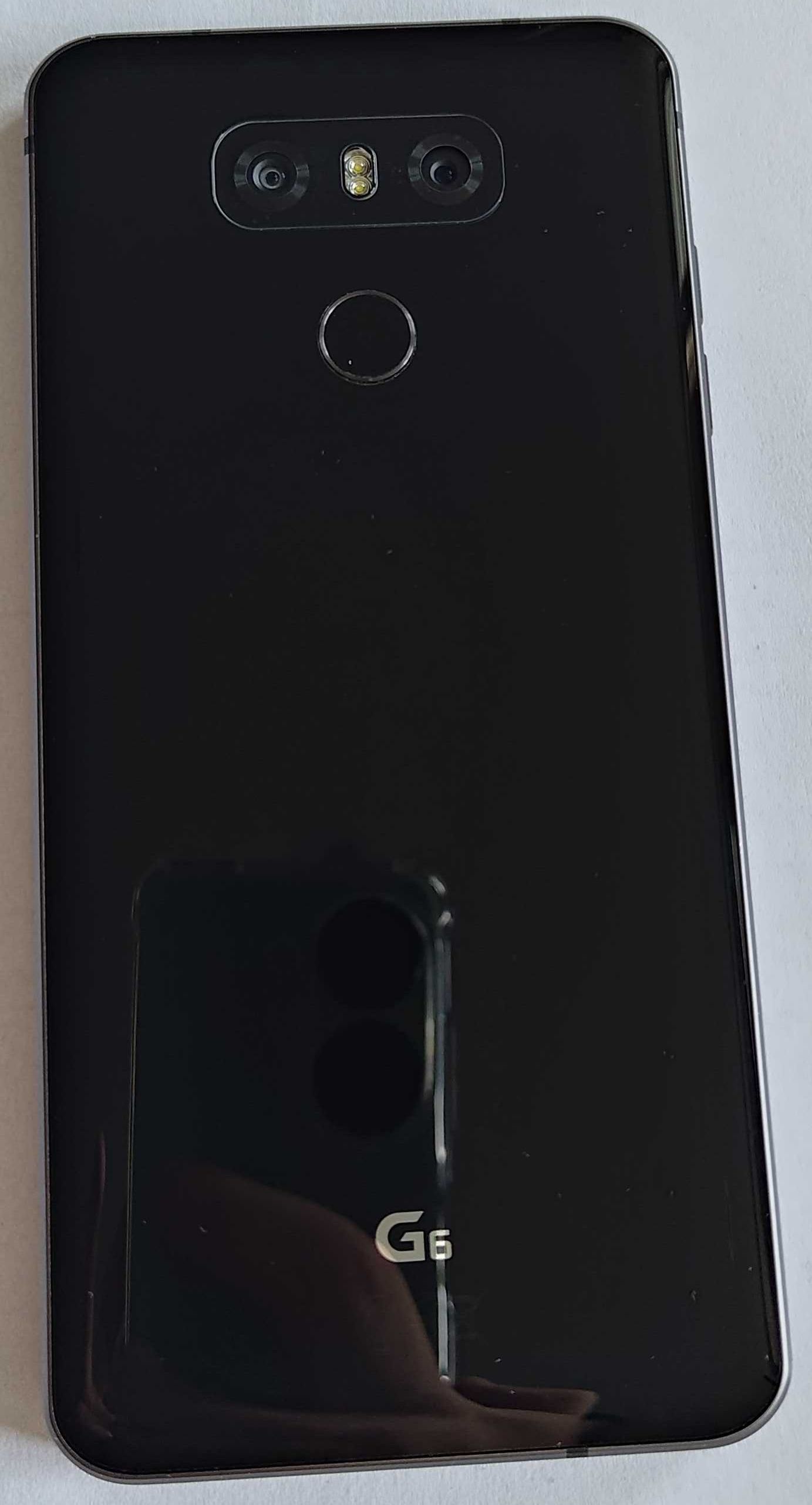 LG G6 4 GB/32 GB Black polska dystrybucja nie czyta kart pamięci SD