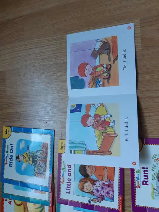 25 książeczek Sight Word Readers, do nauki angielskiego dla maluchów