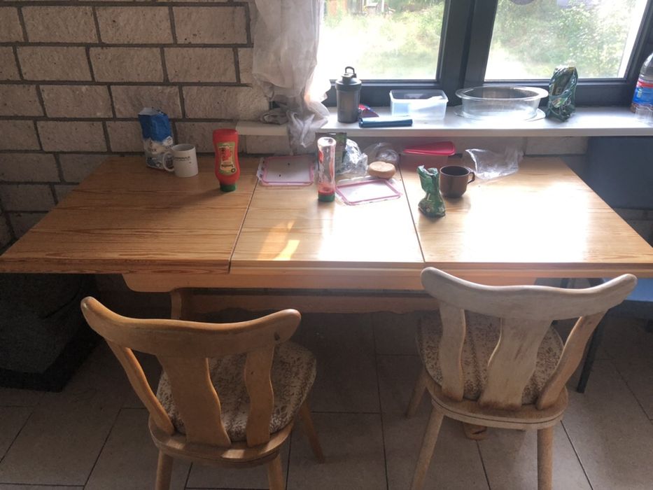 Tanio stół drewniany rozkładany kuchenny kuchnia