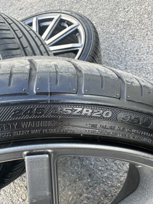 Колеса Диски R20 AEZ 5/114,3 колеса 245/35/zr20