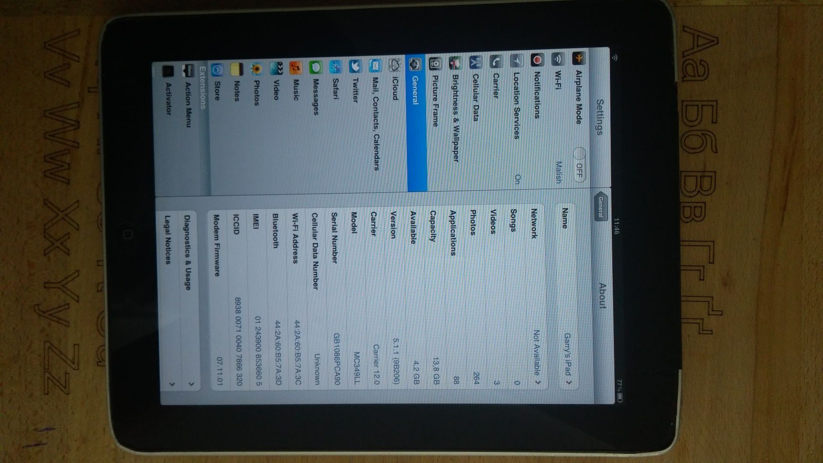 iPad 1, WiFi, 3G, рабочий