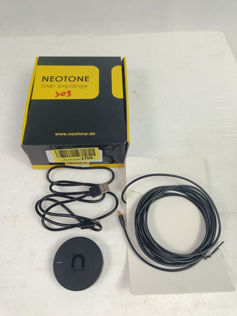 Antena DAB+ Neotone DRB-100X - Samoprzylepna Antena Samochodowa