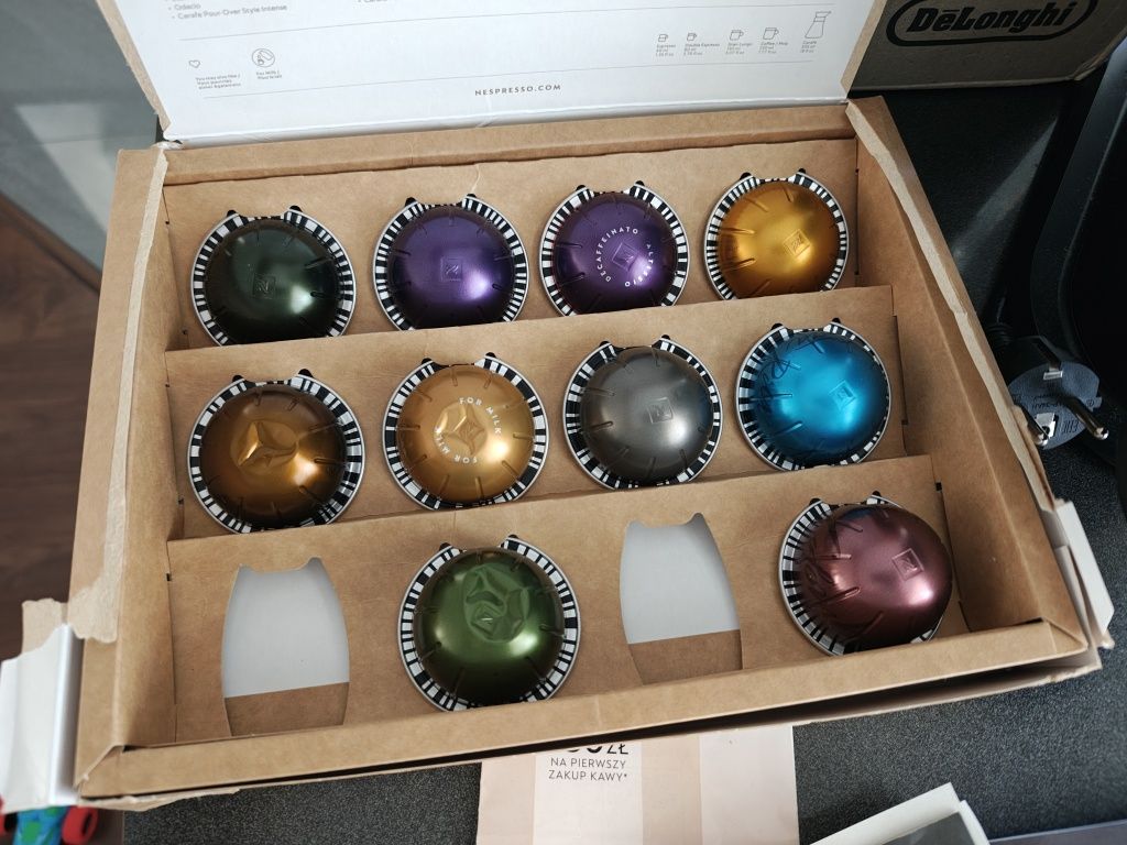 Ekspres Do Kawy Nespresso Vertuo Next Biały Nowy