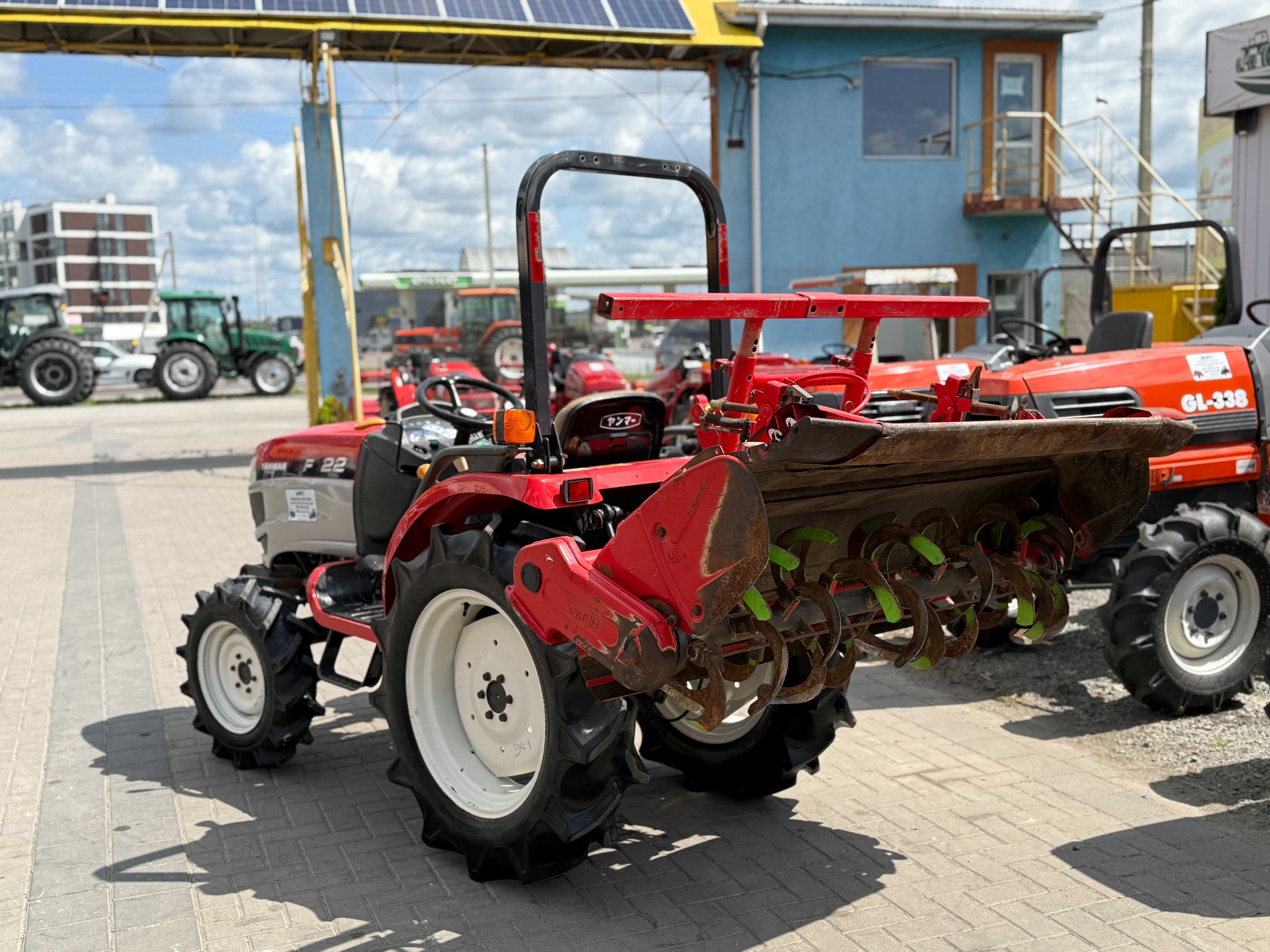 Японський трактор/мінітрактор YANMAR EF122!22к.с.!РЕВЕРС!4х4!2005 рік