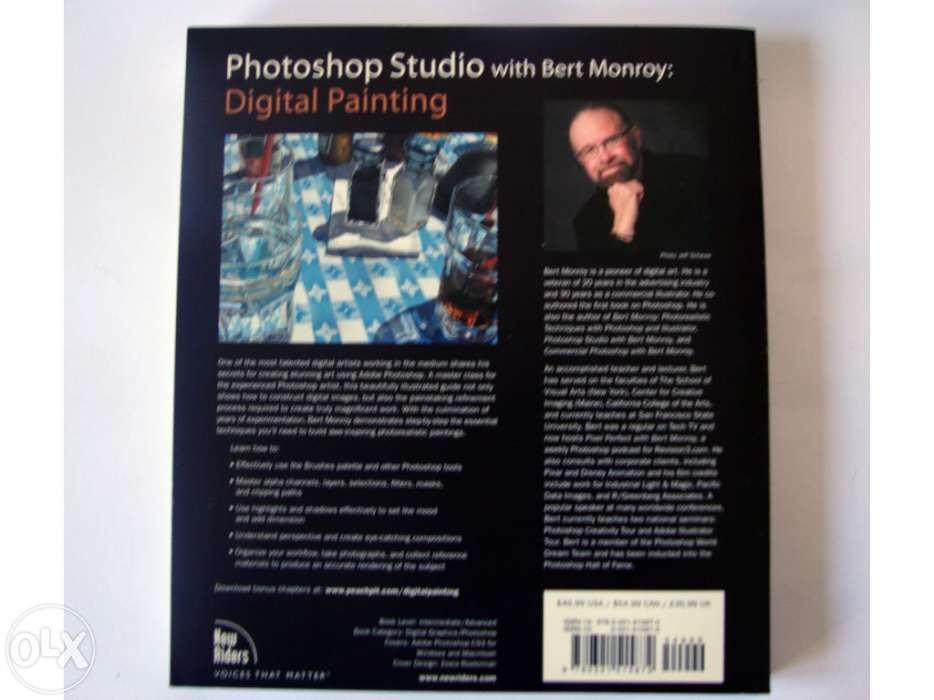 Photoshop studio with bert monroy: digital painting (paperback)