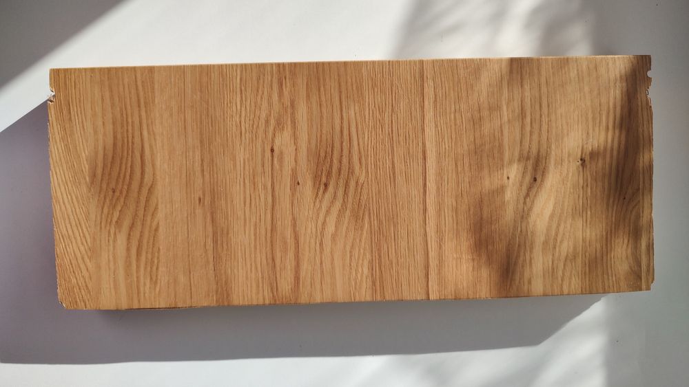 Półka fornir deska, 3 rozmiary, 4 szt.