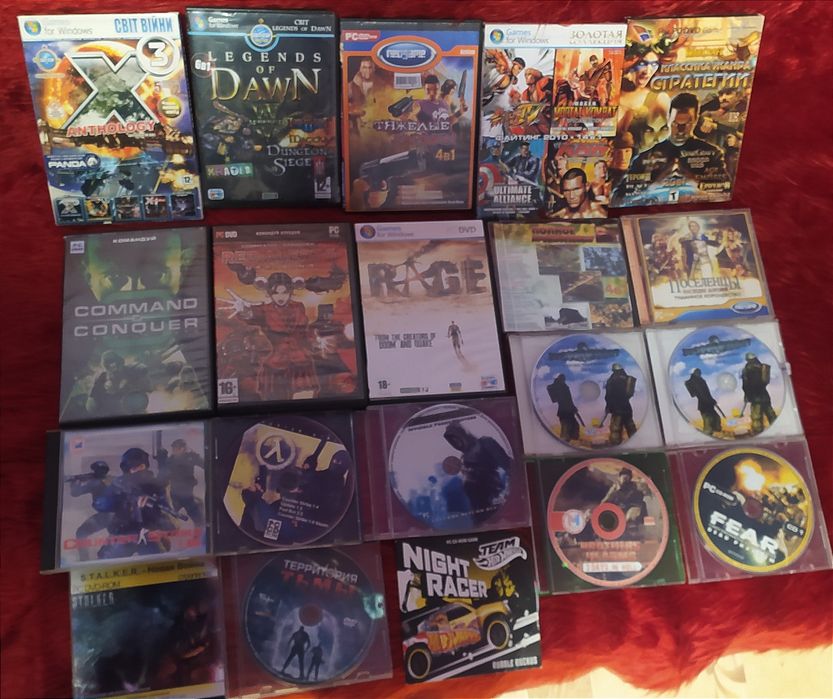 Игры на ПК диски