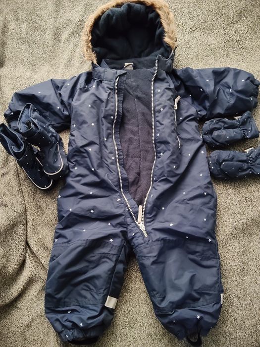 Зимовий комбінезон H&M з рукавичками
