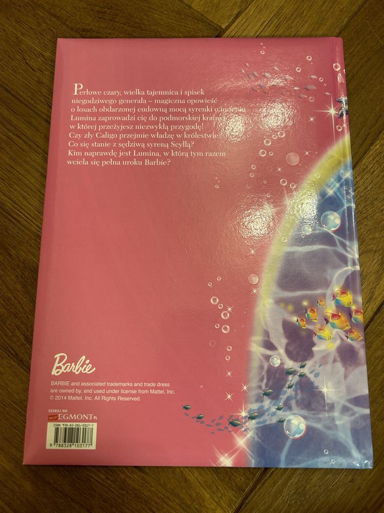 Barbie Perłowa księżniczka książka dla dzieci