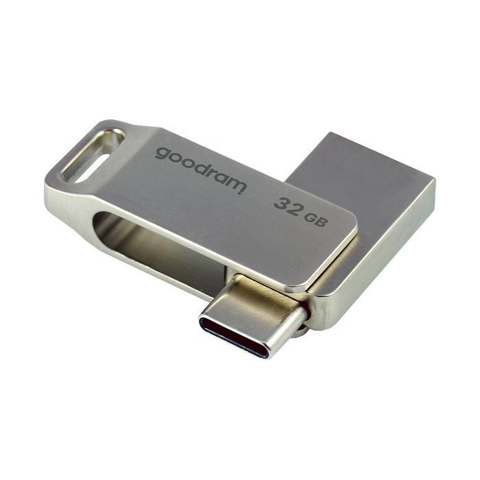 Pendrive 32 GB USB 3.2 Gen 1 USB / USB C OTG ODA3 Goodram - srebrny