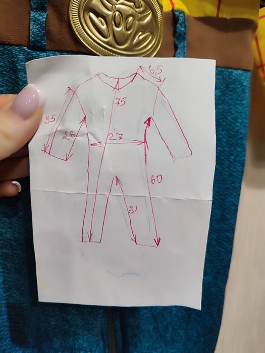 Карнавальний костюм історія іграшок Вуді 2-3 роки Баз рятівник 4-5