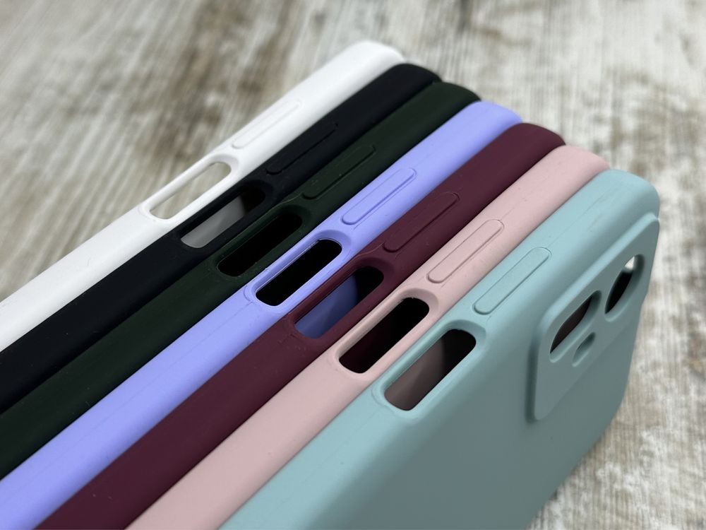 Не пачкаются! Чехол Silicone Case Xiaomi Redmi Note 12S