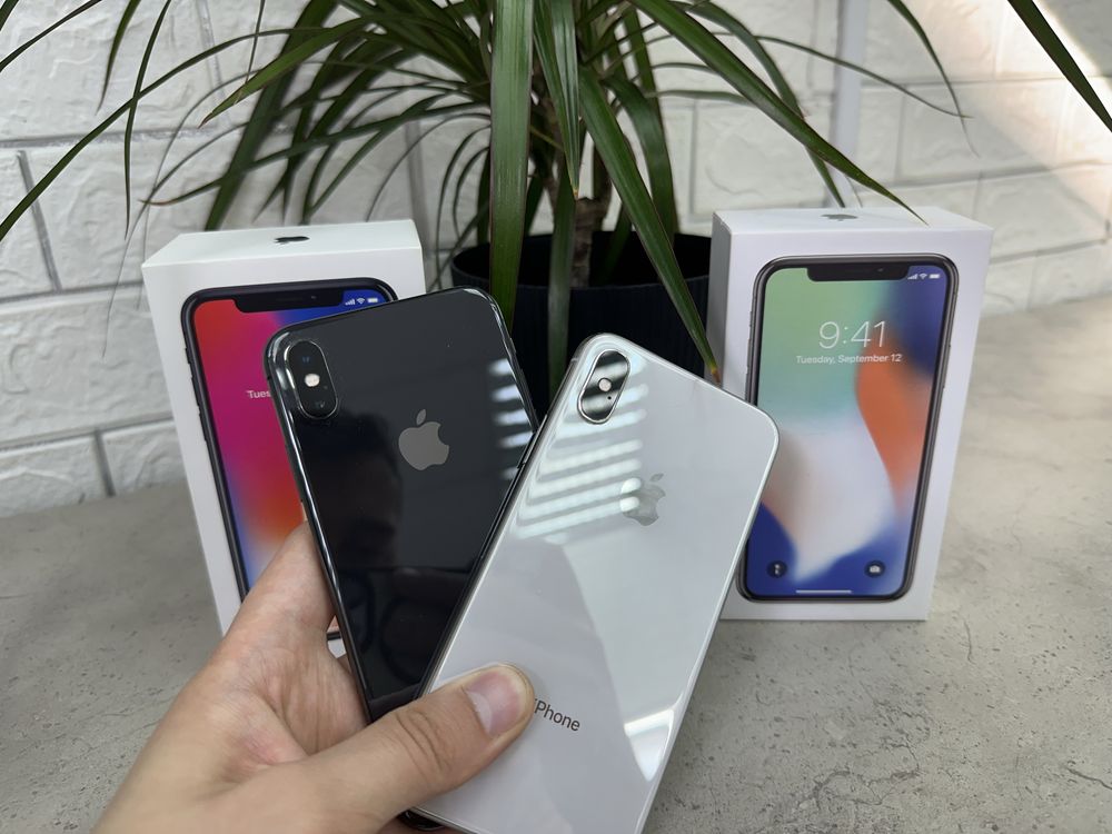 Apple iPhone X 64/256 Gb Space/Silver Neverlock айфон х 10