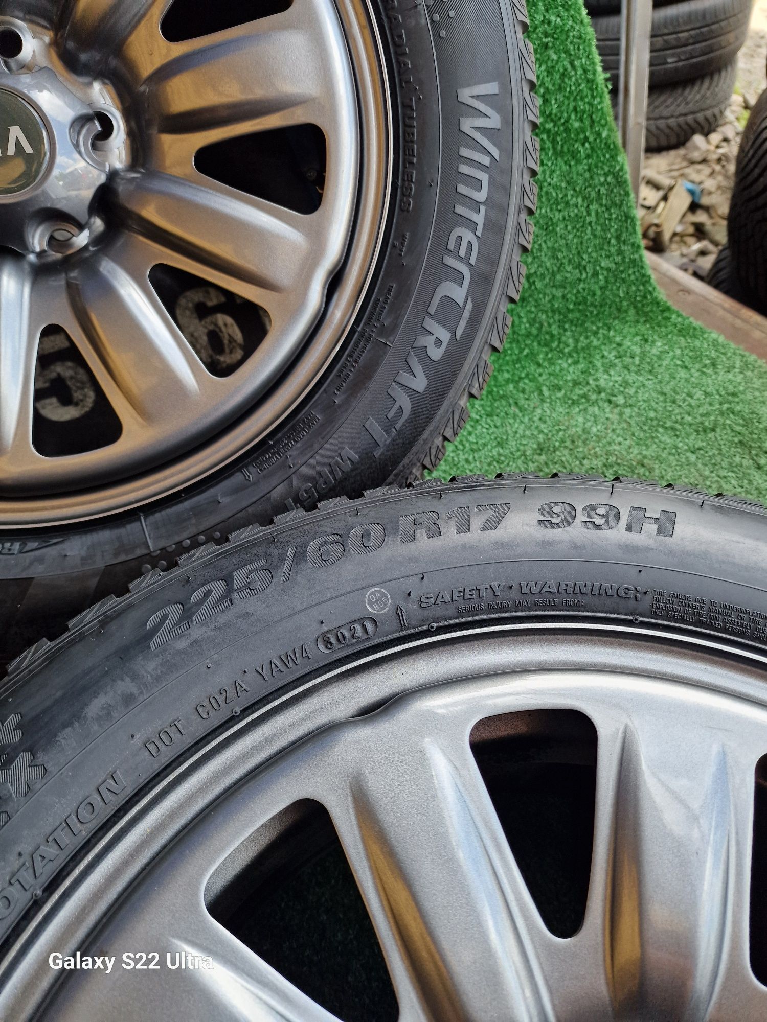 Koła zimowe 17 5×114.3 Kia Sportage Sorento  Hyundai tucson IX35 IX55