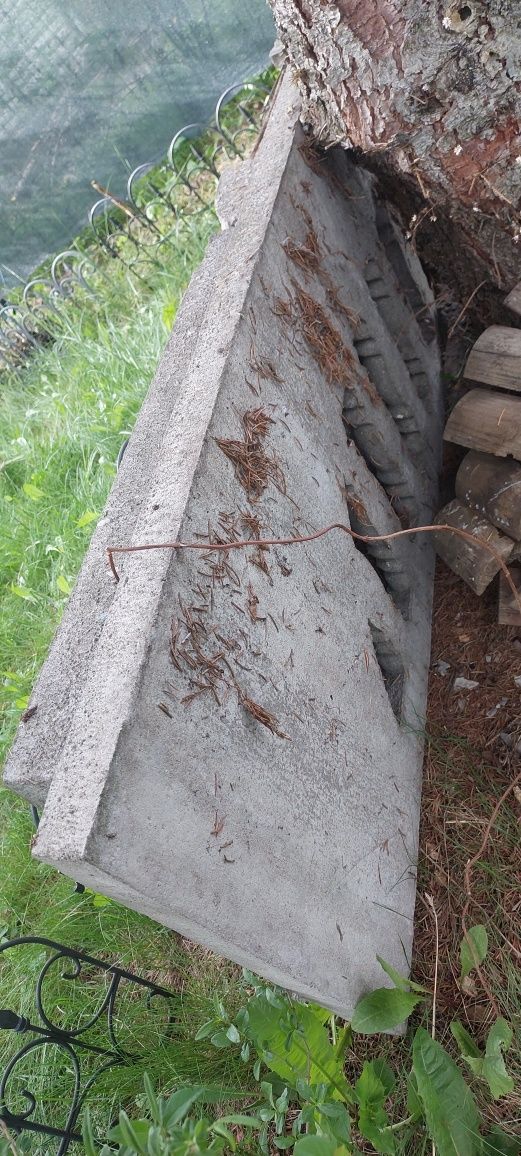 Panele ogrodzeniowe żel beton, zbrojone 8szt. Cena za całość