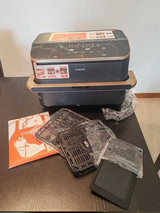 Air Fryer Cosori Dual Blaze Twinfry dupla 10L - Nova/Fatura/Garantia