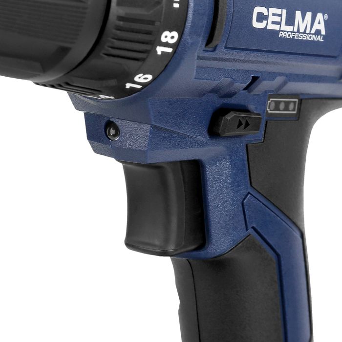 Wiertarko-Wkrętarka Celma Professional WAK-Li18GEO+ 2X2Ah 3Lat Gw