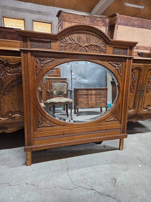 Stare lustro secesja do toaletki Komody lub na ścianę /