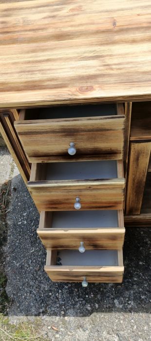 Komoda RTV lite drewno sosnowe