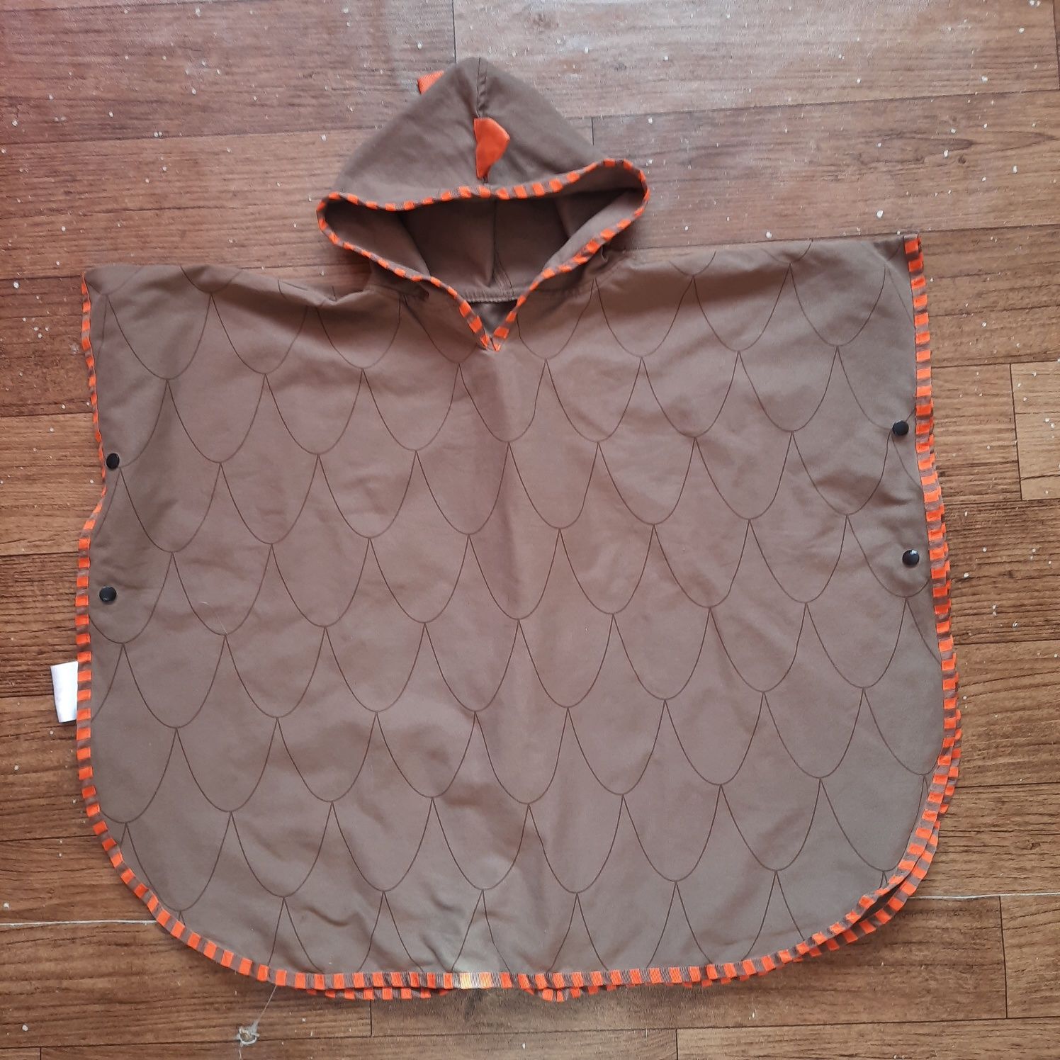 Poncho dla chłopca dinozaur 98-104