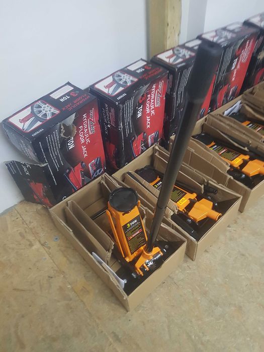 ŻABA podnośnik samochodowy 3 ton hazard 3000kg