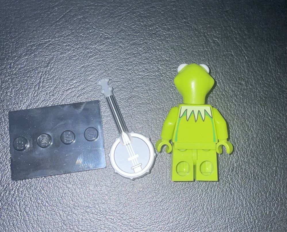 Figurka lego kermit