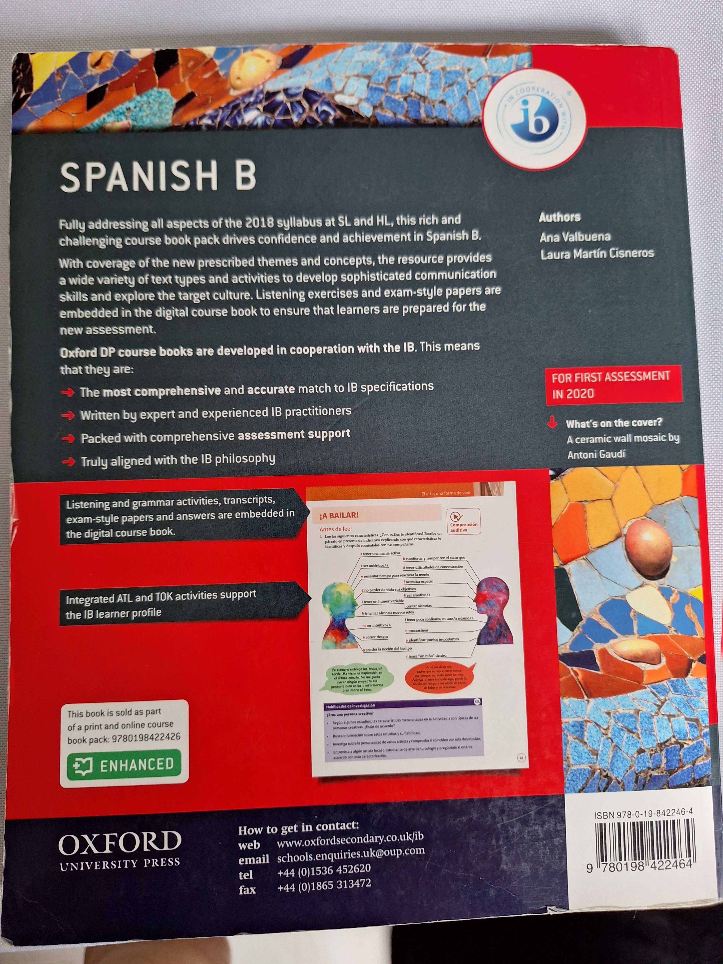 Podręcznik do hiszpańskiego Oxford IB Diploma Programme Spanish B