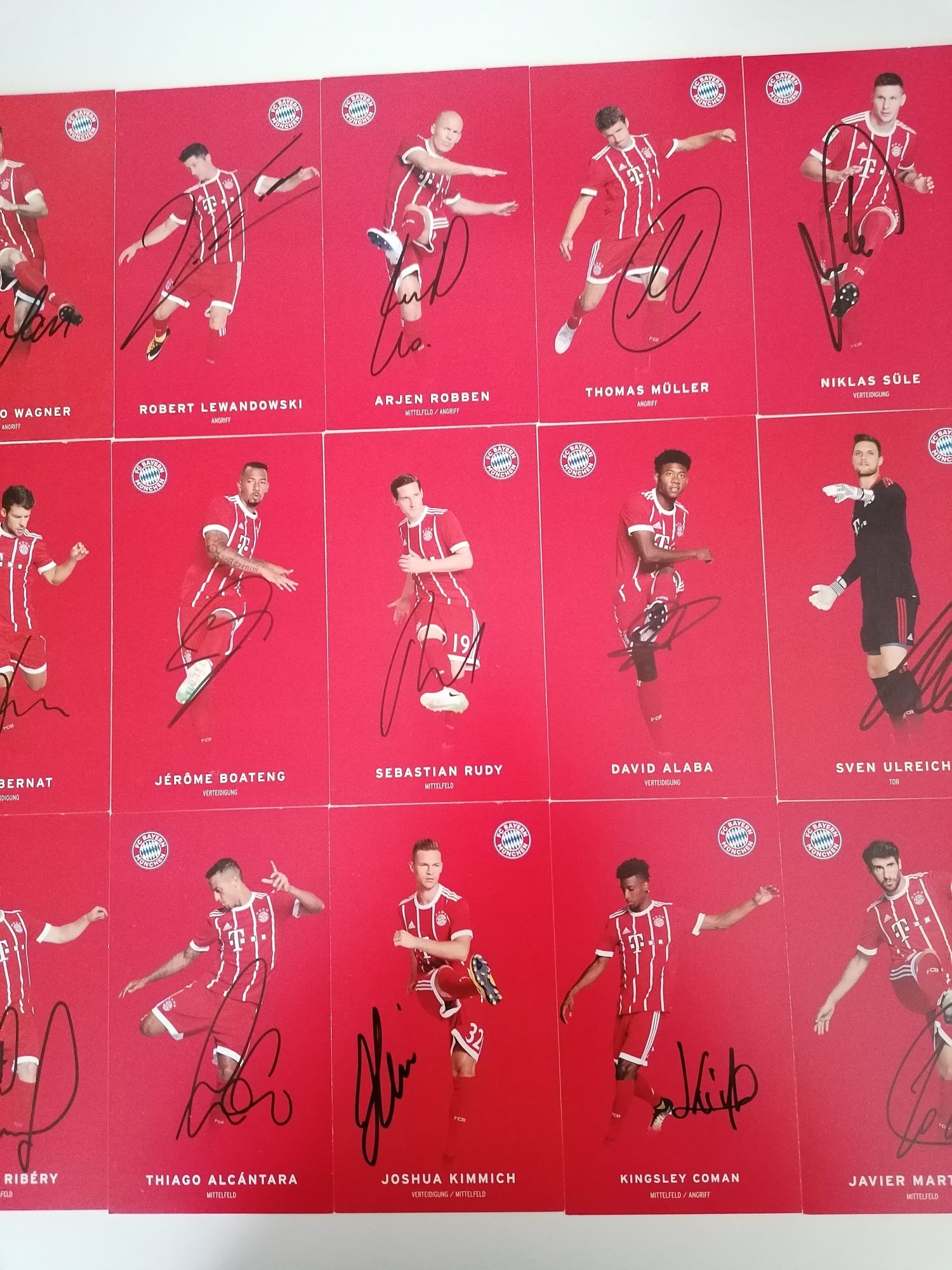 Autografy Bayernu Monachium + Gratis