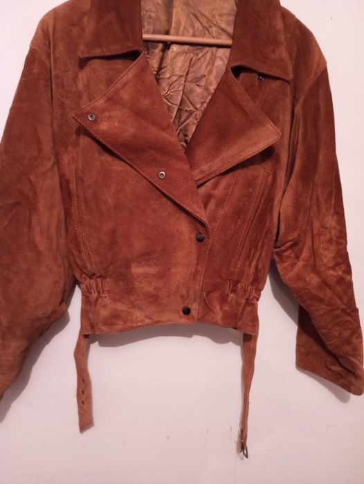 Casaco de Pele Vintage Tamanho M