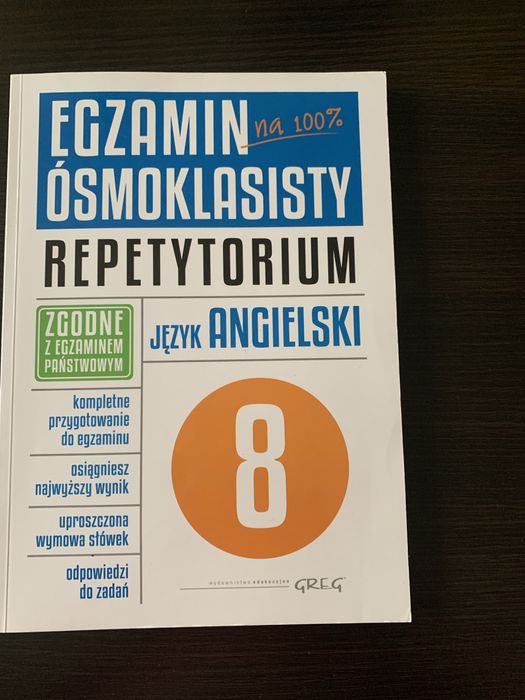 Repetytorium. Egzamin ośmiklasisty. Język angielski. 8