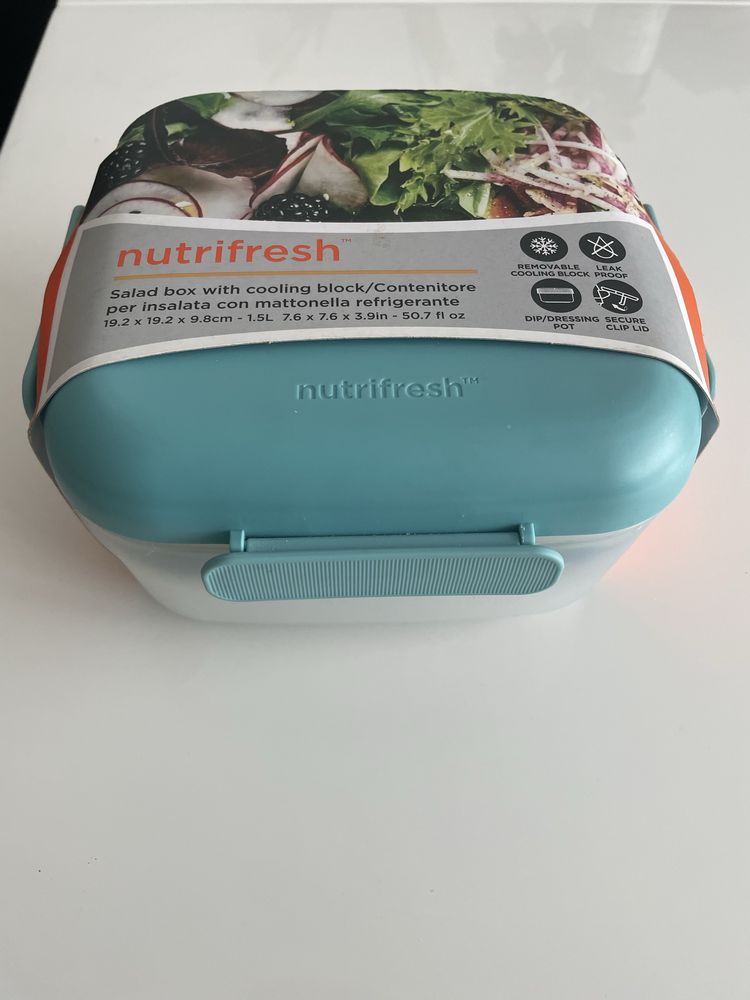 Pojemnik na żywność Nutrifresh - pudełko na sałatkę