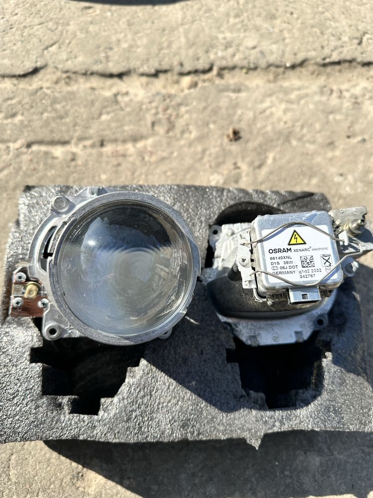 Ксенонові лампи Osram Night Breaker Laser D1S + bi xenon лінзи