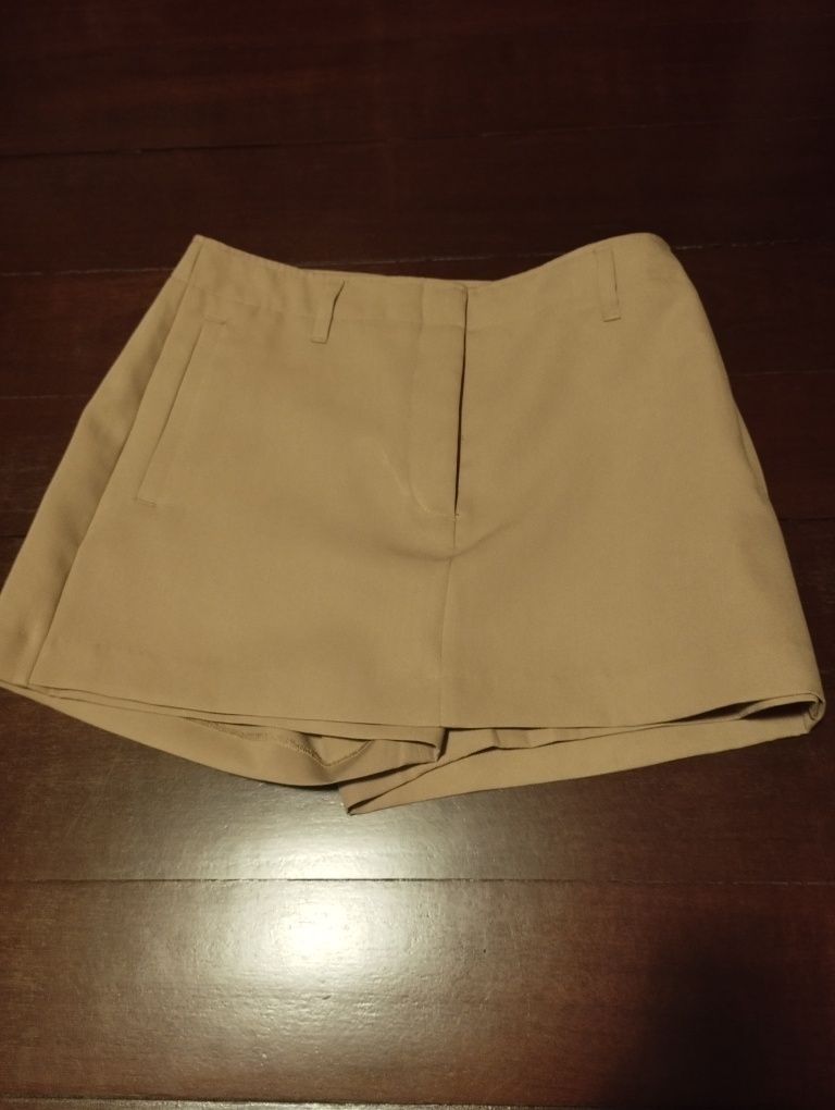Saia-calção bege para senhora H&M