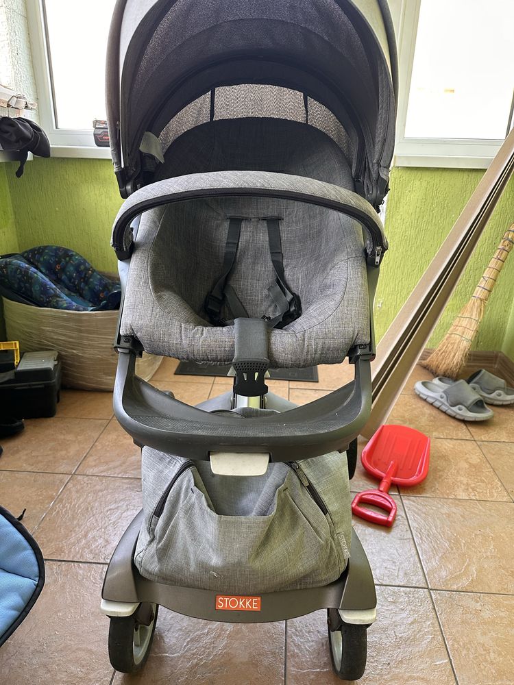 Коляска 2 в 1 Stokke з подарунком