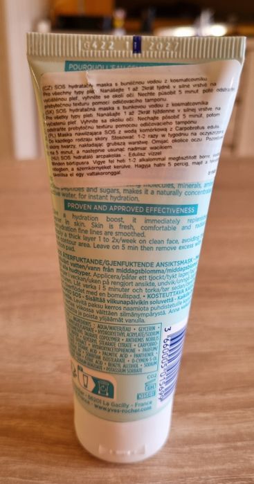 Maska nawilżająca Yves Rocher
