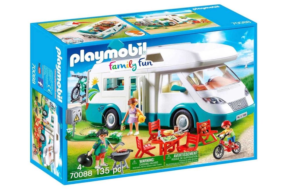 Конструктор Сімейний будиночок на колесах Playmobil Family Fun 70088