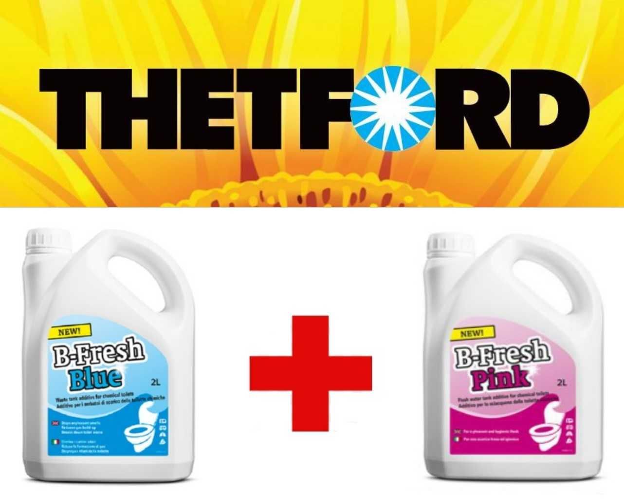 Набір рідини для біотуалета, B-Fresh Blue + B-Fresh Pink, THETFORD