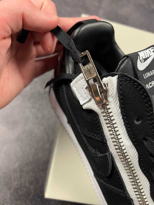 Nike Lunar Force 1 Low Acronym Black White