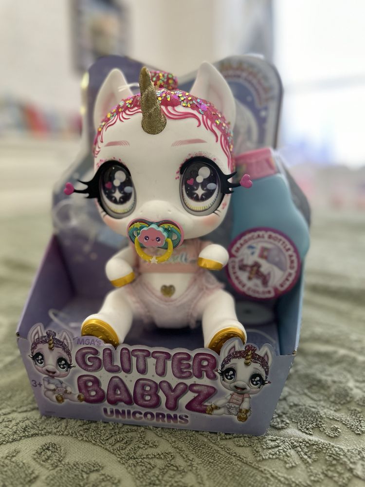MGA Entertainment Glitter Babyz Unicorn Луніта Скай
