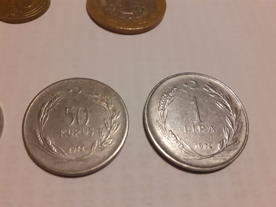 Продам монеты Турции, Азербайджана, Армении