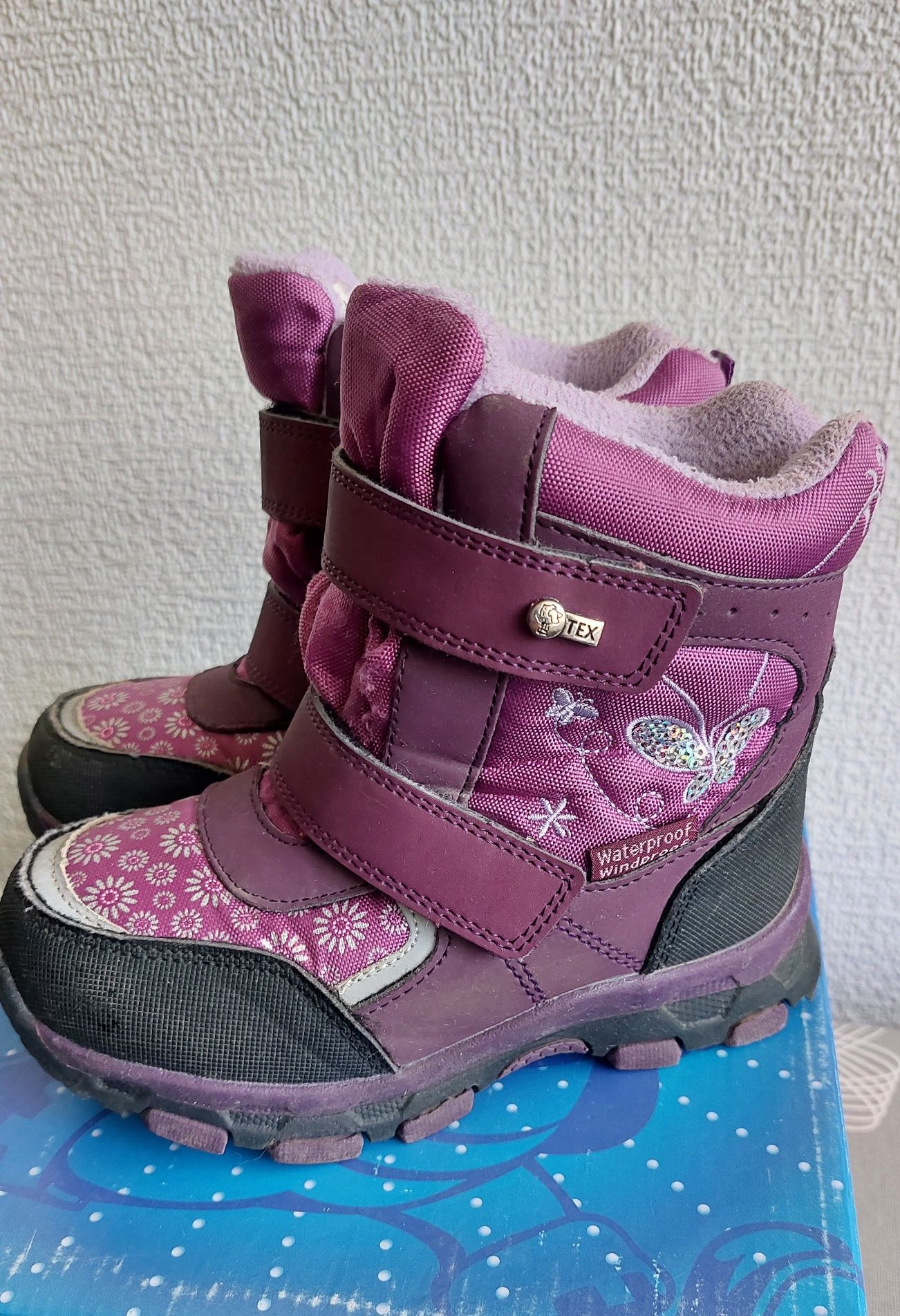 Зимові термо, дитячі чоботи