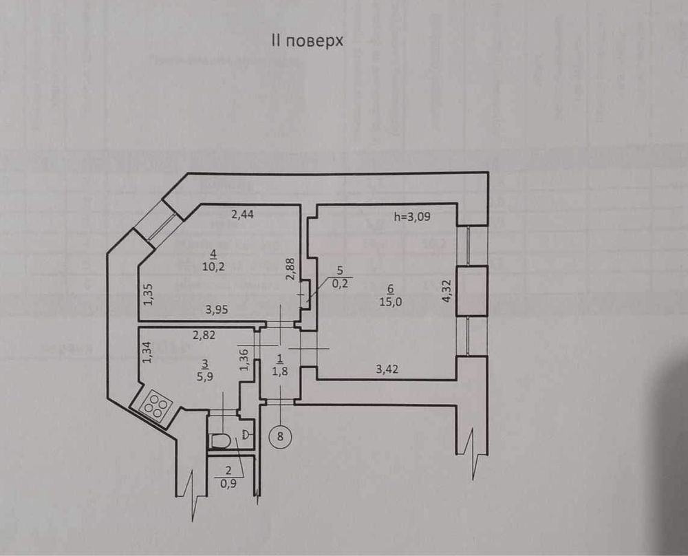 В продаже 1-ком.квартира в центре